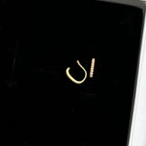 Minimal cuff earrings