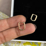 Mini square hoops