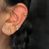 Basic clip on earrings (no piercing)