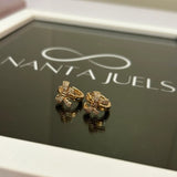 Bow bali earrings
