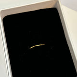 Thin band ring