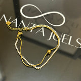 Ball tennis bracelet