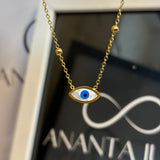Evil eye necklace
