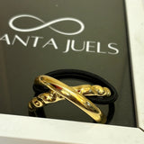 Cross shape rubber band