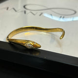 Snake cuff bracelet