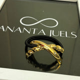 Cross shape rubber band