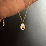 Cute avocado necklace