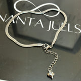 Snake chain anklet