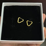 Mini triangle hoops