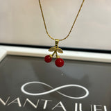 Cherry necklace