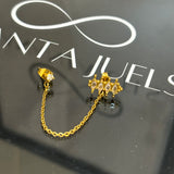 Anvi Double piercing earrings (1 pcs)