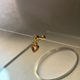 Heart studs (ball screw) single piece