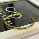 Twisted cuff bracelet 2.0