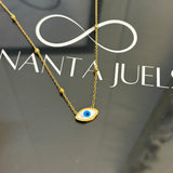 Evil eye necklace