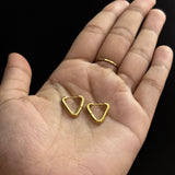 Mini triangle hoops