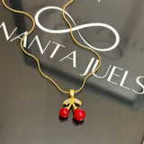 Cherry necklace