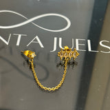 Anvi Double piercing earrings (1 pcs)