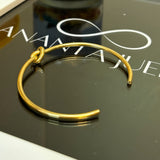 Knot cuff bracelet