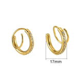Double Twist Earrings (316L SS)