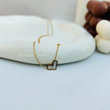 Dainty heart necklace
