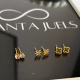 Mini studs set (star)