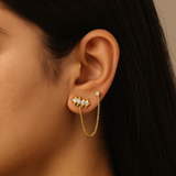 Anvi Double piercing earrings (1 pcs)