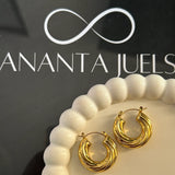 Textured hoops (round)