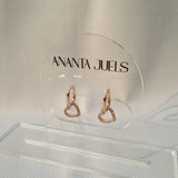 Jiya drop hoops