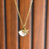 Starfish necklace