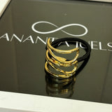 Zigzag pony rubber band