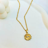 Evil eye necklace 2.0
