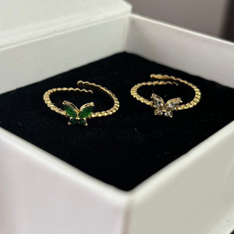 Butterfly ring