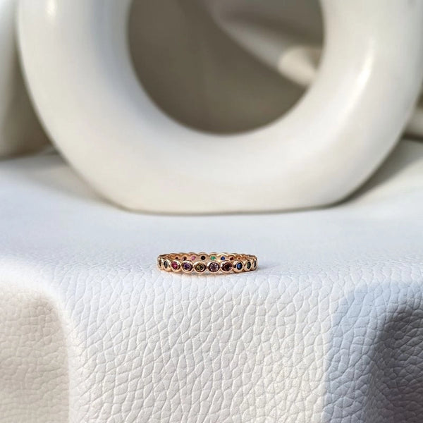 Multi colour ring