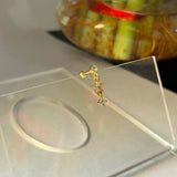 Mini floral studs (ball screw) single piece