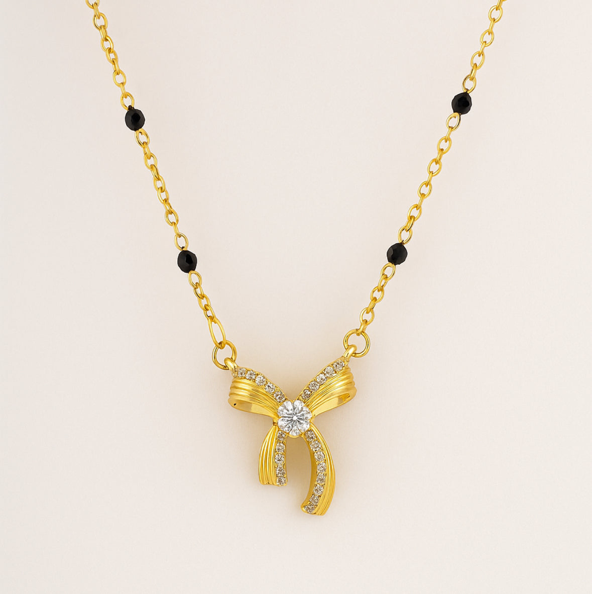 Bow mangalsutra