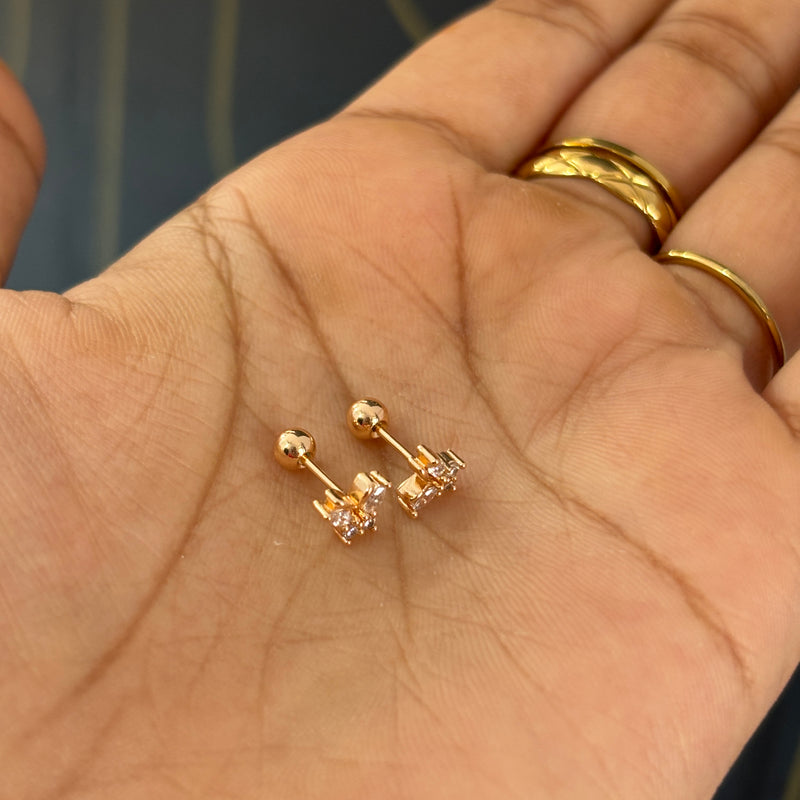 Butterfly studs (ball lock)