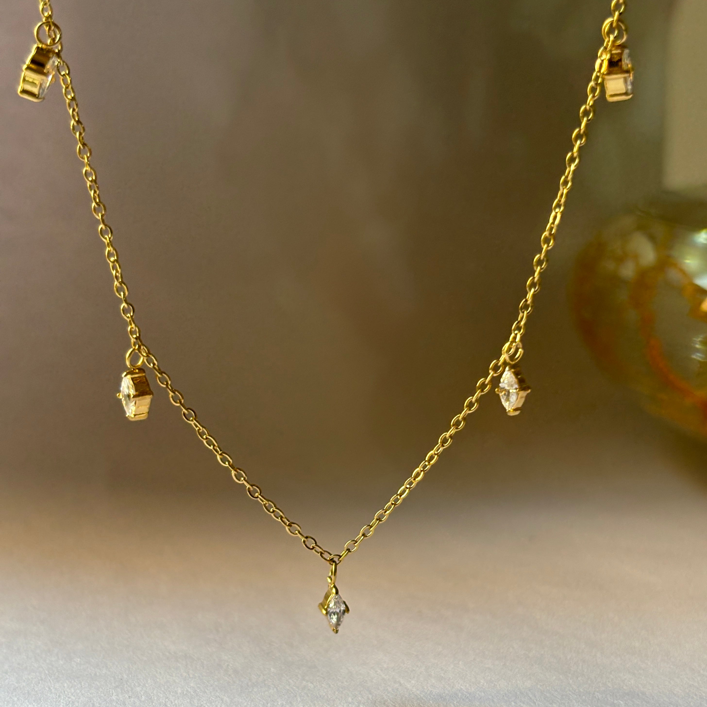 Marquise-Cut Necklace