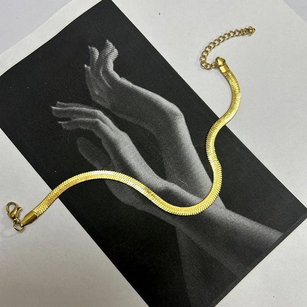 Unisex snake chain bracelet
