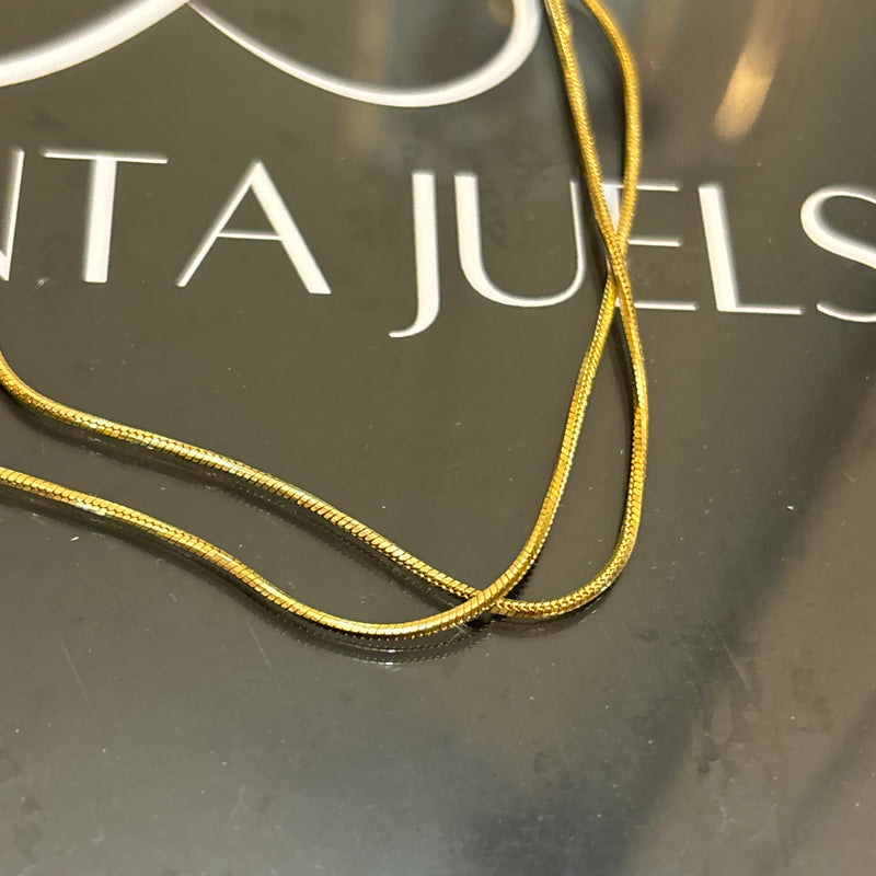 Knot ball necklace