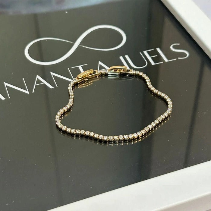 Minimal Tennis Bracelet