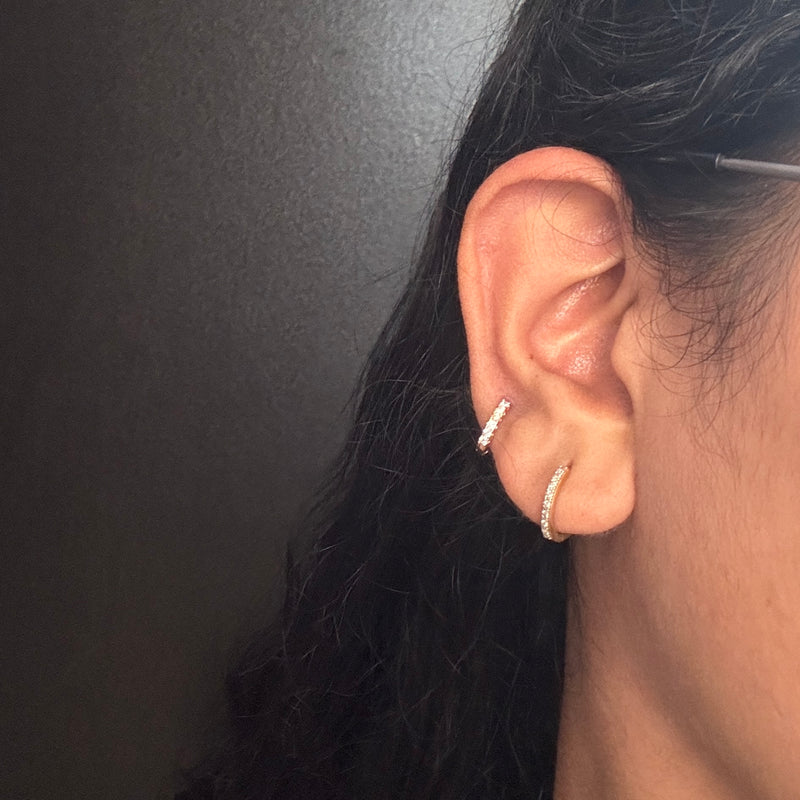 Dainty hoops (small)