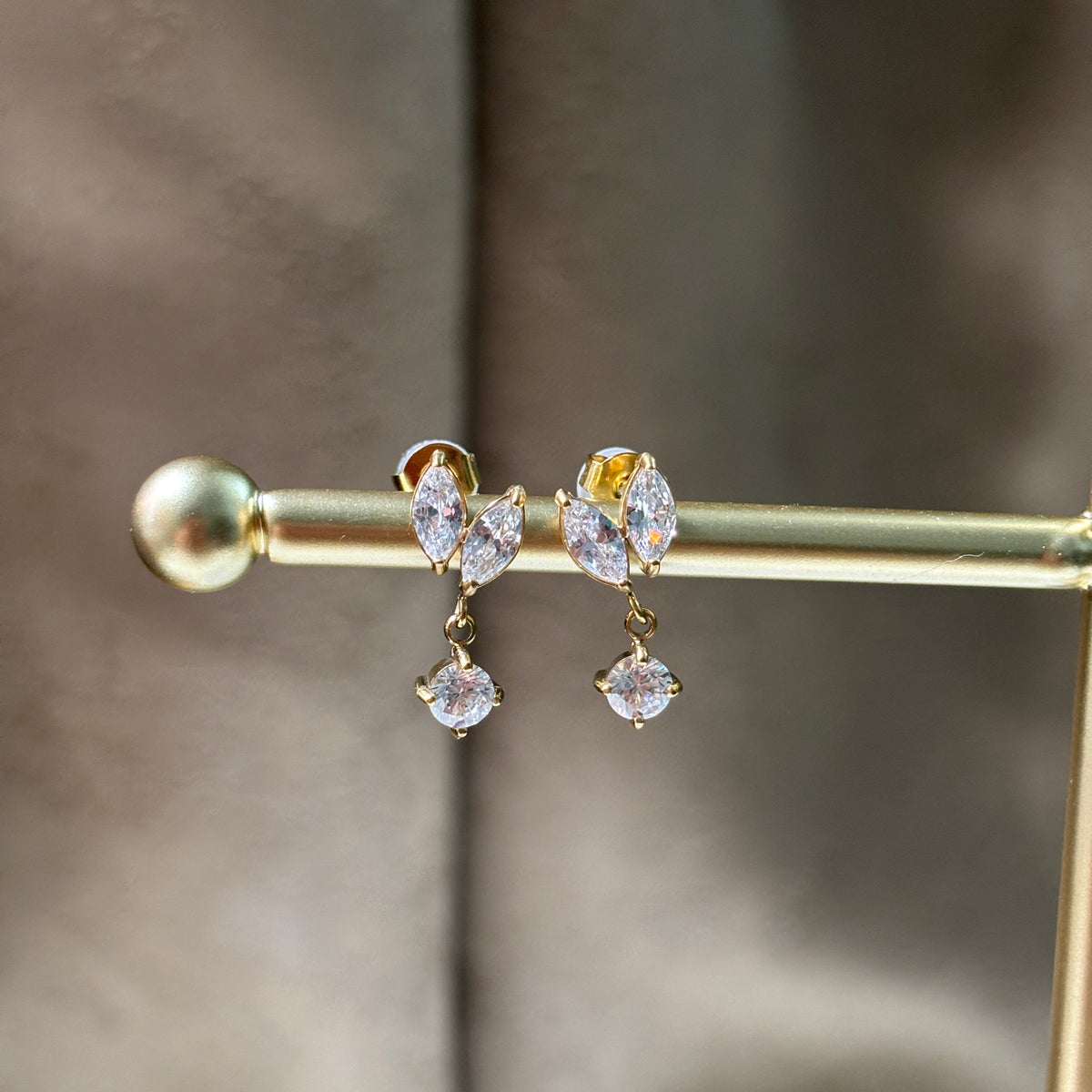Marquise earrings