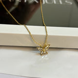 Butterfly necklace