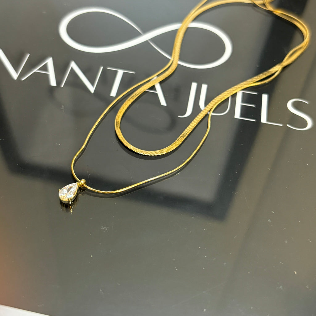 Ahana Double layer necklace