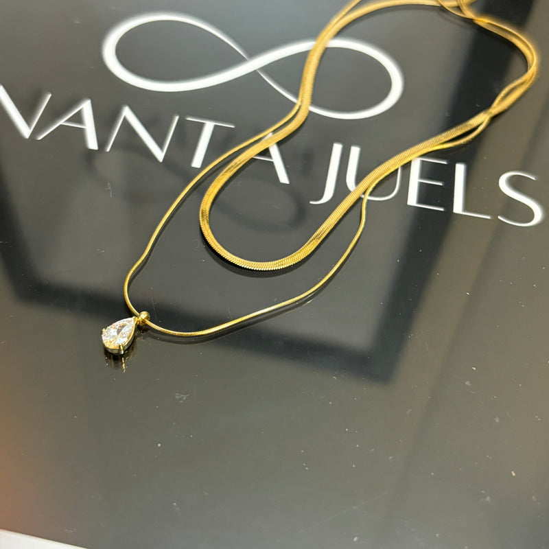 Ahana Double layer necklace