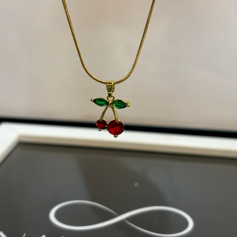Cherry necklace