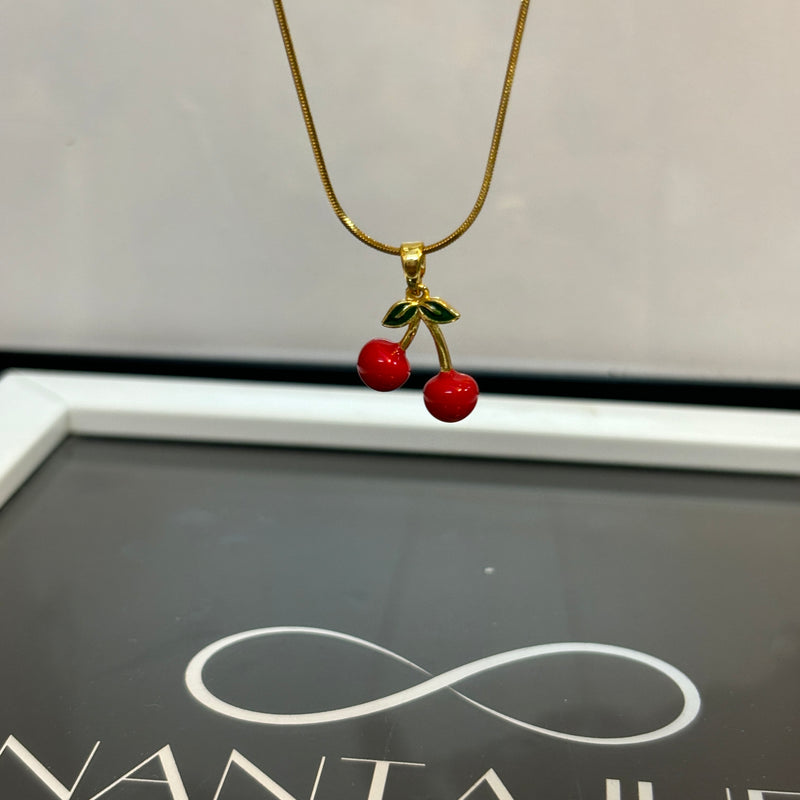 Cherry necklace