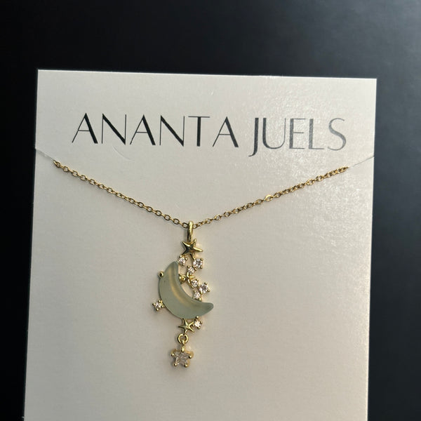 Aglow necklace