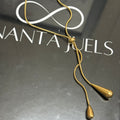 Vintage drop necklace