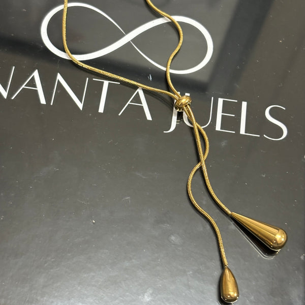 Vintage drop necklace